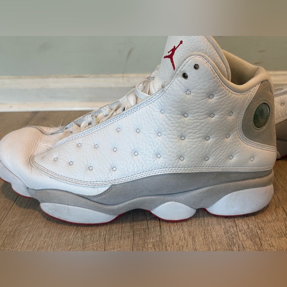 Nike Air Jordan 13 Retro Wolf Grey Men’s 12 - Picture 8 of 16